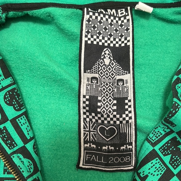 L.A.M.B | Women’s Zip-Up Hoodie | Size L (more like medium) - Picture 2 of 7